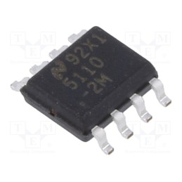 10 pcs : LM5110-2M/NOPB - IC: driver, low-side,MOSFET gate driver, SO8, -5÷3A, Ch: 2