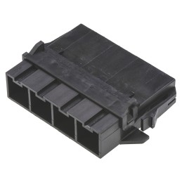 1 pcs - Molex, Mini-Fit Sr Male Connector Housing, 10mm Pitch, 4 Way, 1 Row