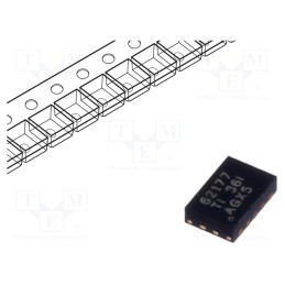 10 pcs : TPS62177DQCT - IC: PMIC, DC/DC converter, Uin: 4.75÷28VDC, Uout: 3.3VDC, 0.5A, Ch: 1