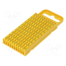 200 pcs : 561-03324 - Markers, Marking: L2, 4.3÷5.3mm, polyamide, yellow, -40÷85°C, WIC