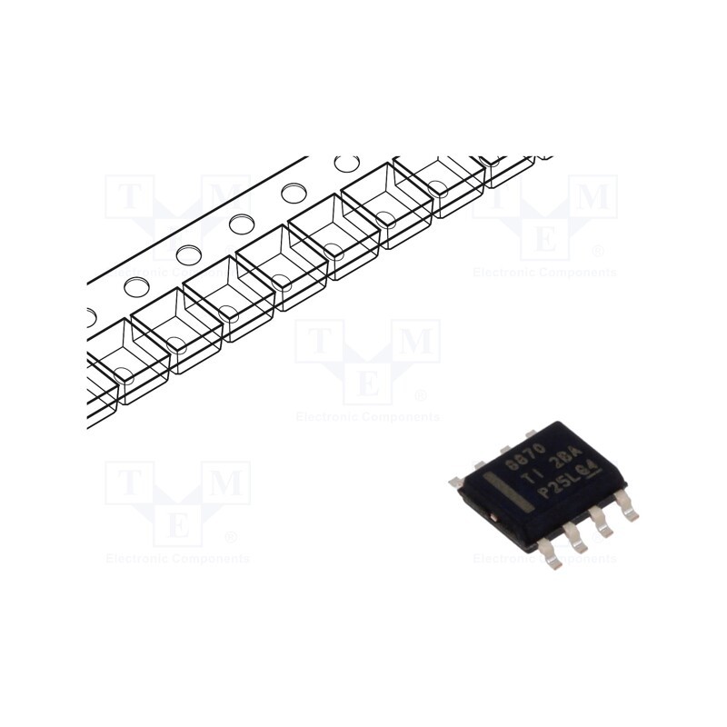 10 pcs : DRV8870DDAR - IC: driver, H-bridge, brush motor controller, HSOP8, 1.75A, Ch: 1