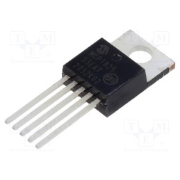 10 pcs : MCP1825-3302E/AT - IC: voltage regulator, LDO,linear,fixed, 3.3V, 0.5A, TO220-5, THT