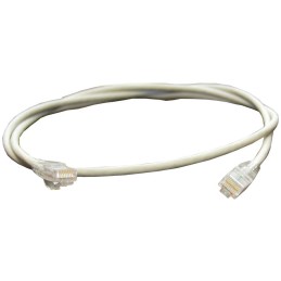 1 pcs - Polyco Healthline Cat6 Cable, U/UTP, Grey PVC Sheath, 1m