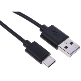 1 pcs - RS PRO USB 2.0 Cable, Male USB C to Male USB A Cable, 1m