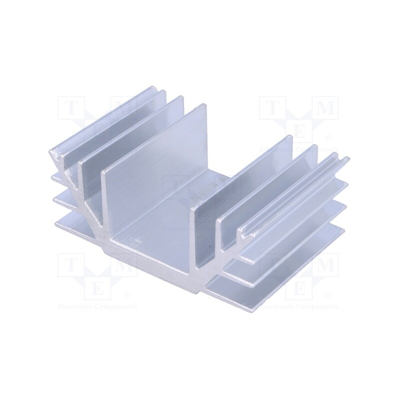 10 pcs : - Heatsink: extruded, U, L: 50mm, W: 74mm, H: 30mm, aluminium