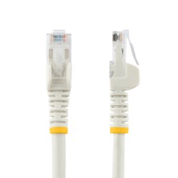 1 pcs - Startech Cat6 Male RJ45 to Male RJ45 Ethernet Cable, U/UTP, White PVC Sheath, 2m, CMG Rated