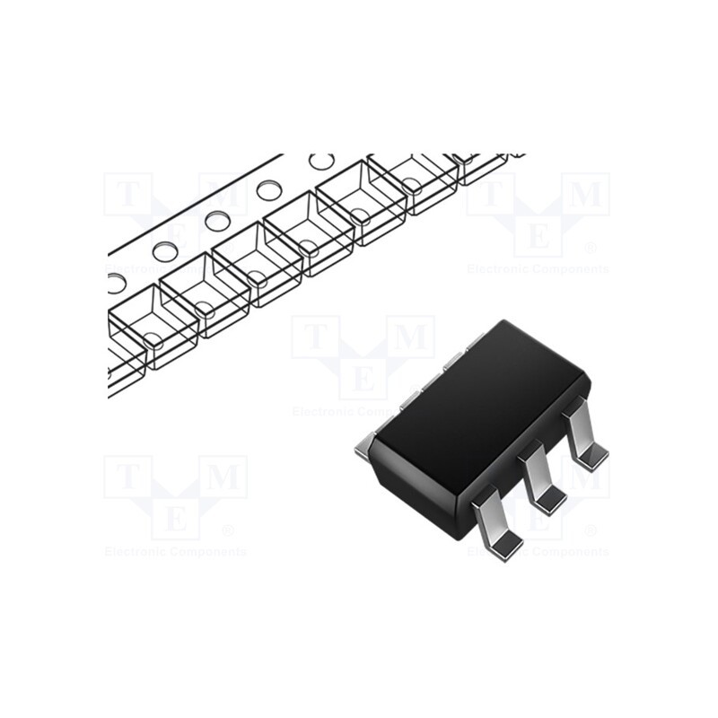 10 pcs : ADG779BKSZ-REEL7 - IC: analog switch, SPDT, Ch: 1, SC70-6, 1.8÷5.5VDC,