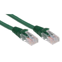 1 pcs - RS PRO Cat5e Male RJ45 to Male RJ45 Ethernet Cable, U/UTP, Green LSZH Sheath, 10m
