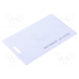 10 pcs : RFID CARD 125KHZ - TAG - RFiD Card, white, 125kHz