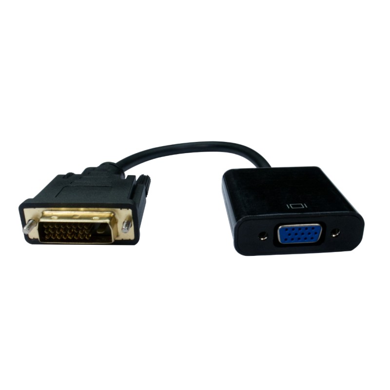 1 pcs - RS PRO Adapter, Male DVI-D to Female VGA