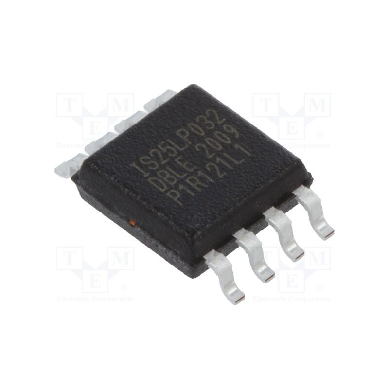 10 pcs : IS25LP032D-JBLE - IC: FLASH memory, 32MbFLASH, DTR,QPI,SPI, 133MHz, 2.3÷3.6V, SOP8