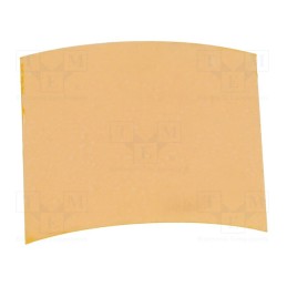 10 pcs : CD-02-05-025 - Heat transfer pad: ulTIMiFlux, L: 25.4mm, W: 25.4mm, orange