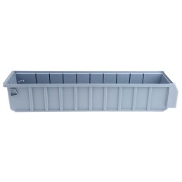 3 pcs - RS PRO PP Storage Bin, 500mm x 117mm, Blue