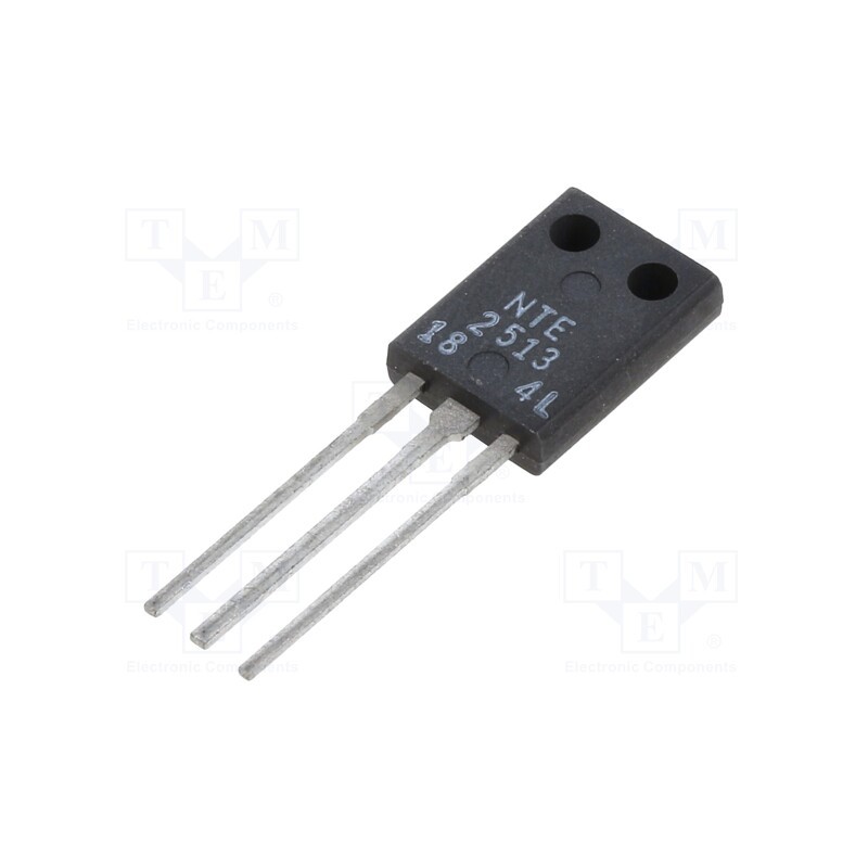 10 pcs : NTE2513 - Transistor: NPN, bipolar, 50V, 8A, 20W, TO126