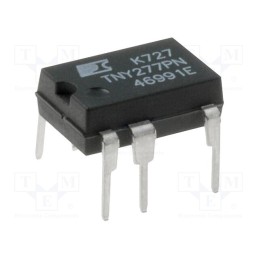 10 pcs : TNY277PN - IC: PMIC, AC/DC switcher,SMPS controller, Uin: 85÷265V, DIP-8B