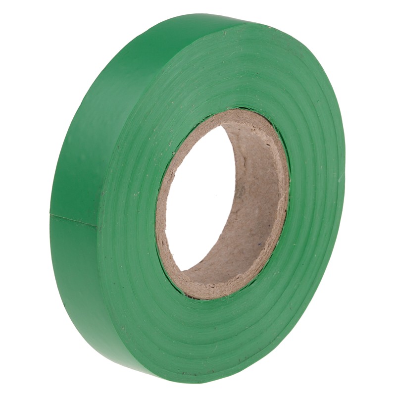 10 pcs - RS PRO Green PVC Electrical Tape, 12mm x 20m