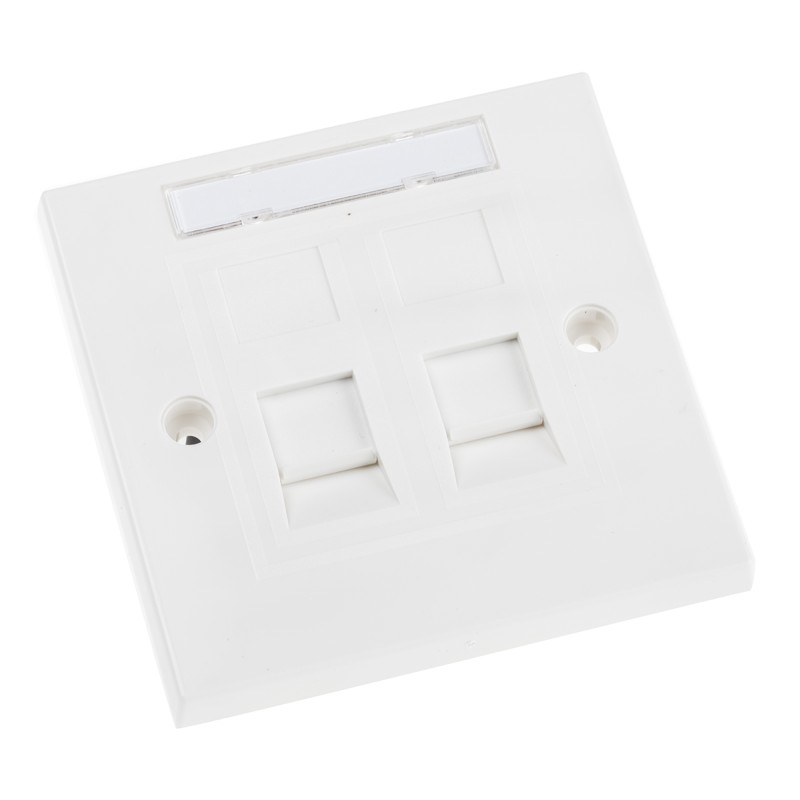 1 pcs - Molex Premise Networks Telephone Socket 2-way