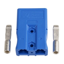 1 pcs - Anderson Power Products, SBS Series Male 2 Way Battery Connector, 110A, 600 V