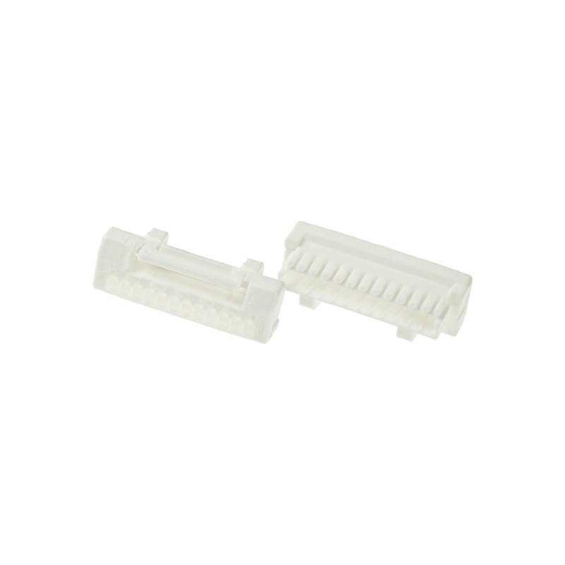 10 pcs - Molex, CLIK-Mate Male Connector Housing, 1.25mm Pitch, 12 Way, 1 Row