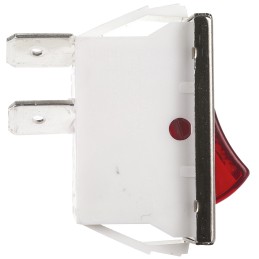 1 pcs - Arcolectric (Bulgin) Ltd Illuminated DPST, On-Off Rocker Switch Panel Mount