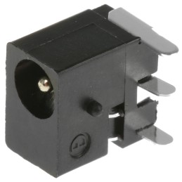 10 pcs - 1613 12 Lumberg PCB Mount Right Angle Industrial Power Socket, Rated At 500mA, 6 V