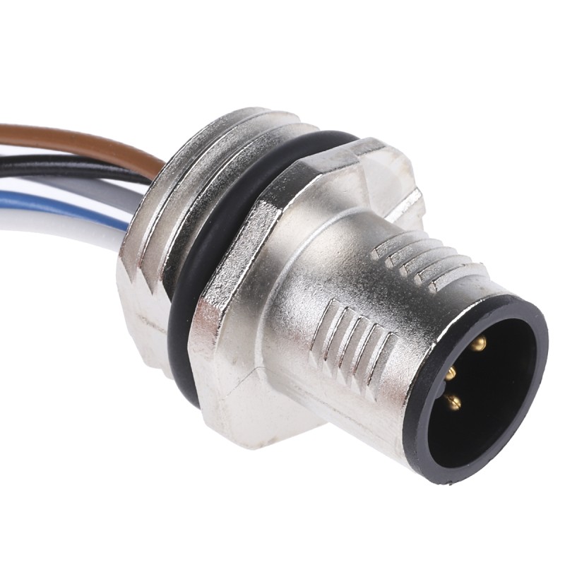 1 pcs - Phoenix Contact Straight Male 5 way M12 to Sensor Actuator Cable, 500mm