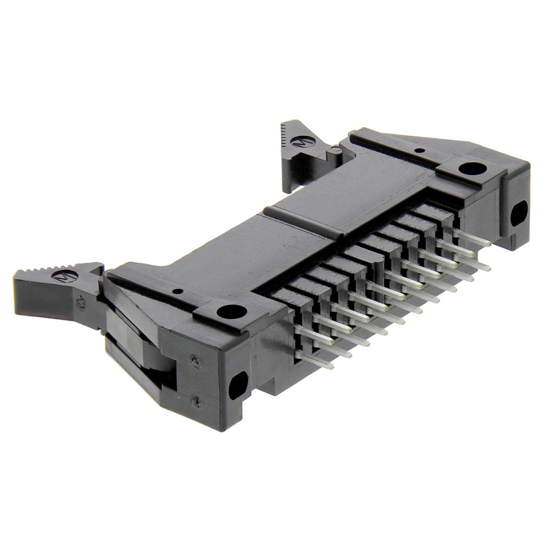 1 pcs - Hirose HIF3B Series Straight Through Hole PCB Header, 20 Contact(s), 2.54mm Pitch, 2 Row(s), Shrouded