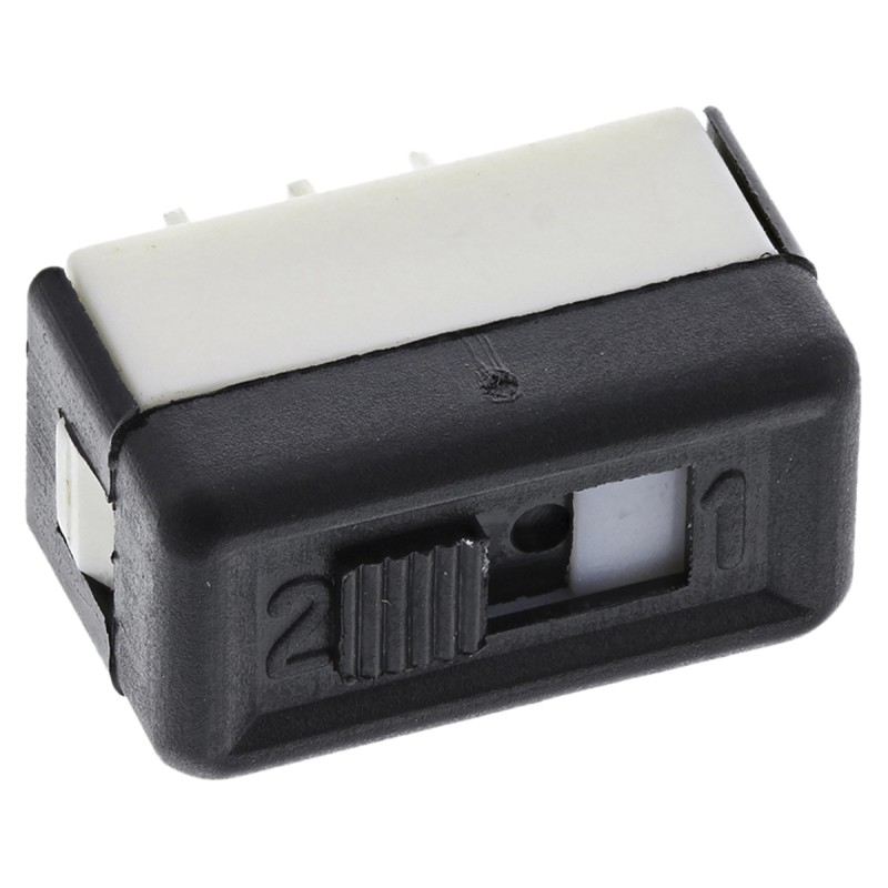 1 pcs - APEM PCB Slide Switch SPDT Latching 4 A @ 125 V ac Slide