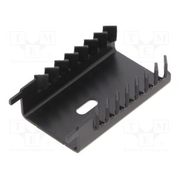 10 pcs : FI307/SE - Heatsink: moulded, TO220, black, L: 12.7mm, W: 30mm, H: 45mm, 13K/W