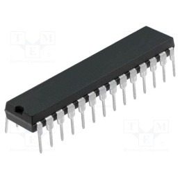 10 pcs : PIC16F15355-I/SP - IC: PIC microcontroller, 14kB, 32MHz, 2.3÷5.5VDC, THT, DIP28, PIC16