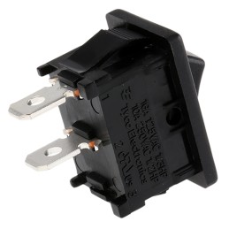 10 pcs - PRASA1-16F-BB0BW TE Connectivity SPST, On-None-Off Rocker Switch Panel Mount