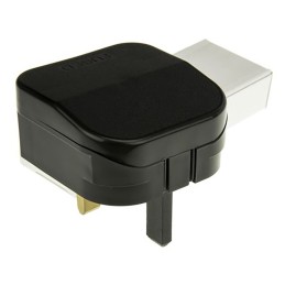 10 pcs - ACP/BK PowerConnections China, Japan, USA to UK Mains Connector Converter, Rated At 10A