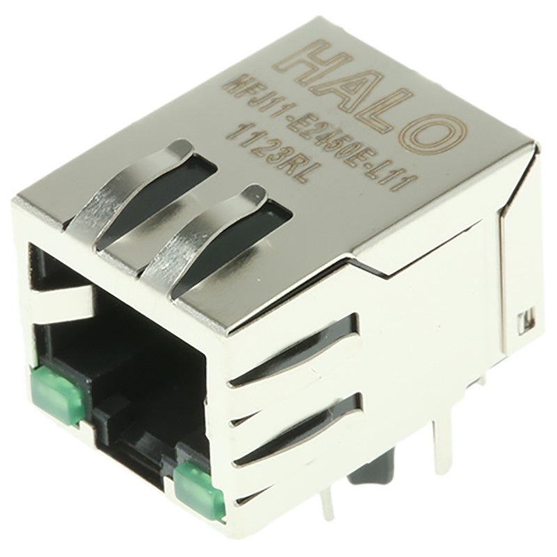 1 pcs - Halo Electronics FastJack Series Female RJ45 Connector
