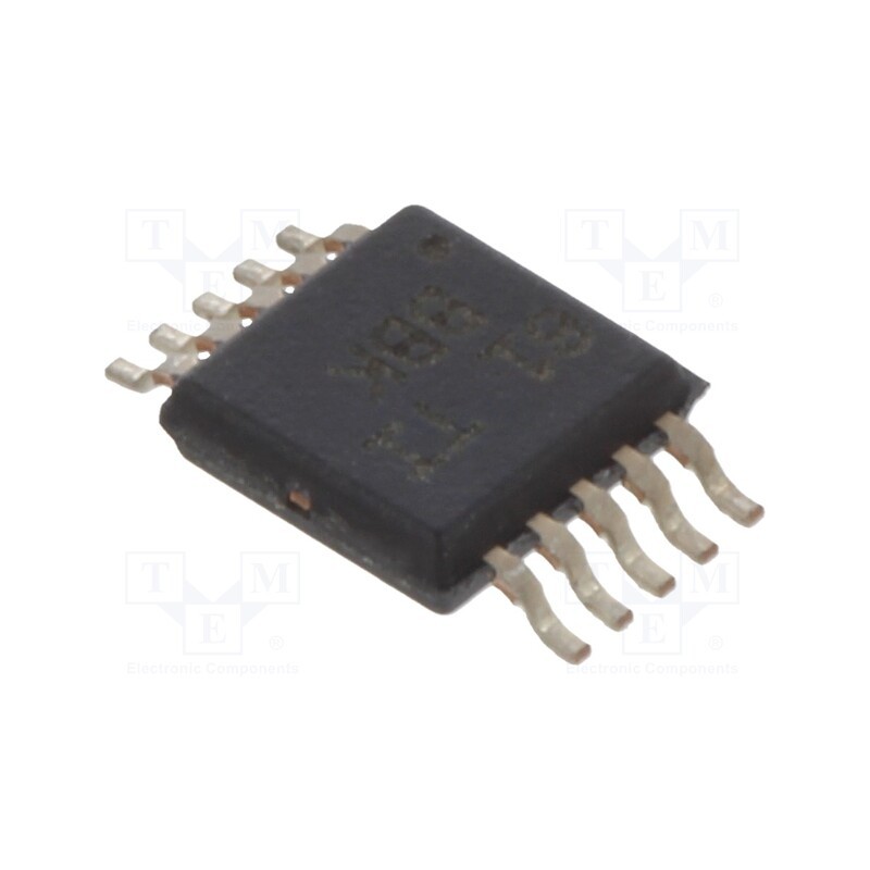 10 pcs : TPS62020DGQ - IC: PMIC, DC/DC converter, Uin: 2.5÷6VDC, Uout: 0.7÷6VDC, 0.6A, Ch: 1