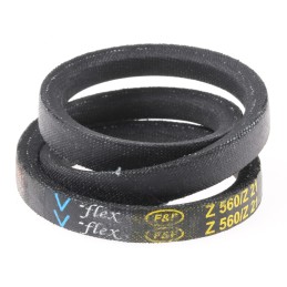 10 pcs - RS PRO Drive Belt, belt section Z, 530mm Length