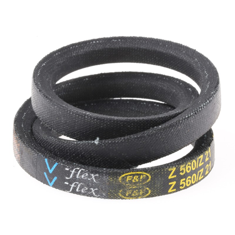 10 pcs - RS PRO Drive Belt, belt section Z, 530mm Length