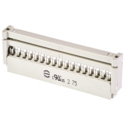 1 pcs - HARTING 34-Way IDC Connector Socket for Cable Mount, 2-Row