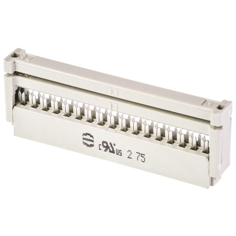 1 pcs - HARTING 34-Way IDC Connector Socket for Cable Mount, 2-Row