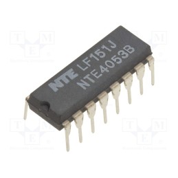 10 pcs : NTE4053B - IC: analog switch, multiplexer, DIP16, 3÷18VDC, 600uA, CMOS