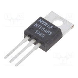 10 pcs : NTE5463 - Thyristor, 200V, Ifmax: 10A, Igt: 15mA, TO220, THT, Ifsm: 100A, 1.6us
