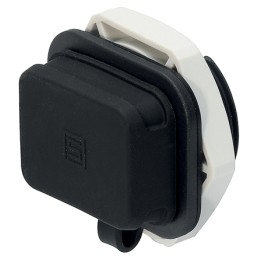 1 pcs - Schurter S16 Panel Mount IEC Connector Male, 10A, 250 V