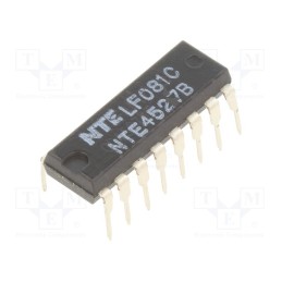 10 pcs : NTE4527B - IC: digital, BCD,multiplier, CMOS, 3÷18VDC, THT, DIP16, Ch: 1, 600uA