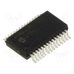 10 pcs : AVR64DB28-I/SS - IC: AVR microcontroller, SSOP28, Ext.inter: 22, Cmp: 3, AVR64