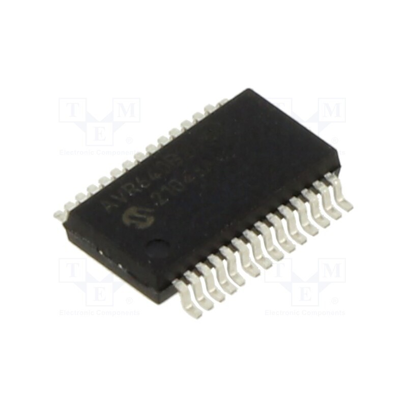 10 pcs : AVR64DB28-I/SS - IC: AVR microcontroller, SSOP28, Ext.inter: 22, Cmp: 3, AVR64