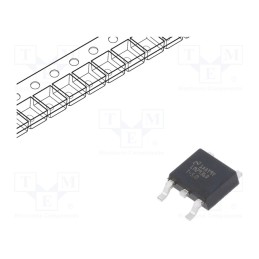10 pcs : LM2936DTX-5.0/NOPB - IC: voltage regulator, LDO,fixed, 5V, 0.05A, TO252-3, SMD, Ch: 1