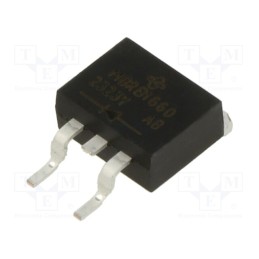 10 pcs : MBRB1660-E3/81 - Diode: Schottky rectifying, SMD, 60V, 16A, D2PAK,