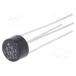 10 pcs : NTE5307 - Bridge rectifier: single-phase, Urmax: 1kV, If: 1.5A, Ifsm: 50A