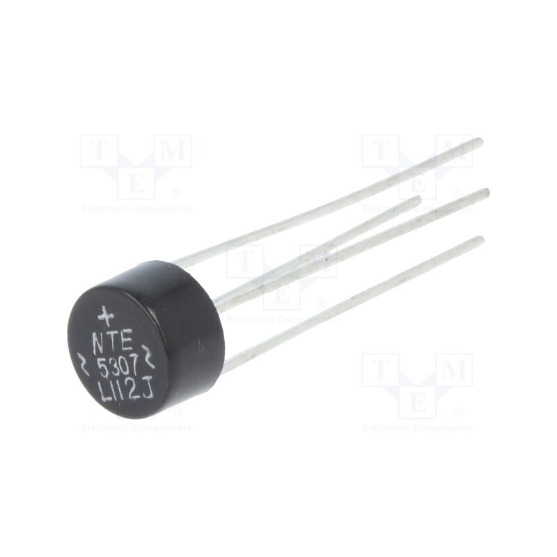 10 pcs : NTE5307 - Bridge rectifier: single-phase, Urmax: 1kV, If: 1.5A, Ifsm: 50A