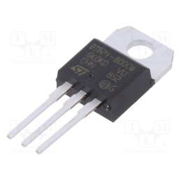 10 pcs : BTB24-800CWRG - Triac, 800V, 25A, TO220AB, Igt: 35mA