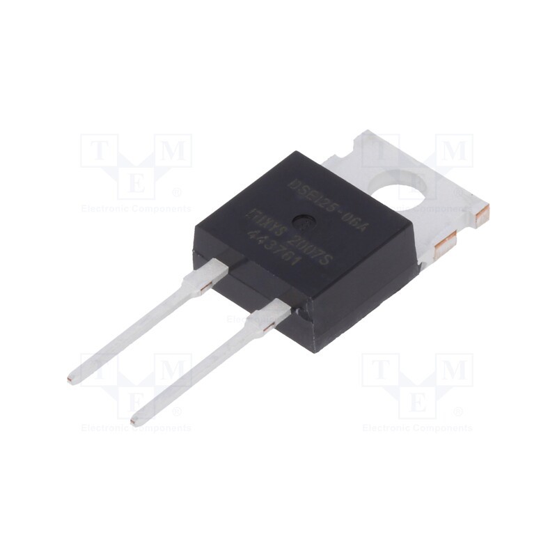 10 pcs : DSEI25-06A - Diode: rectifying, THT, 600V, 25A, , Ifsm: 240A, TO220AC, 105W